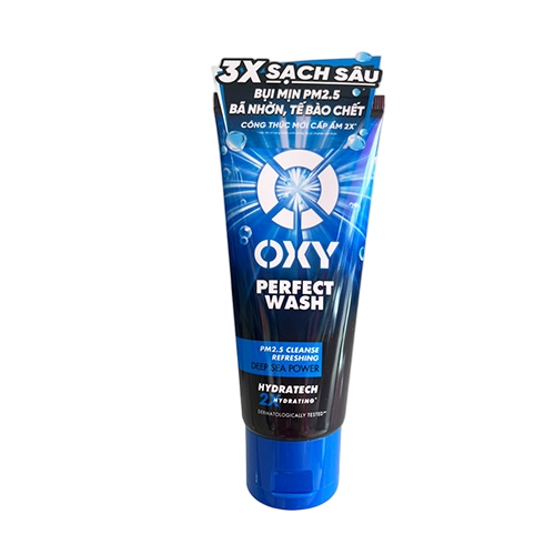 Sữa rửa mặt oxy perfect wash rohto (tuýp/100gr)